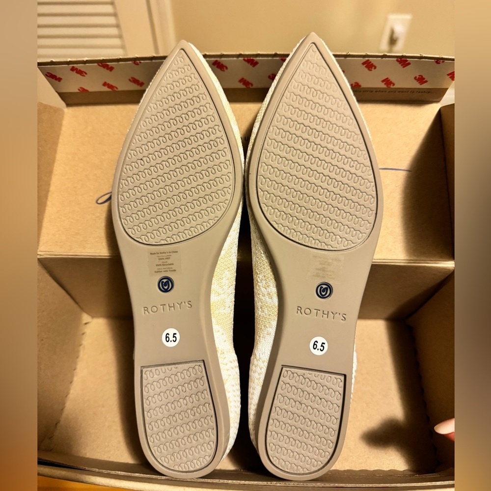 Rothy’s Lily Points NIB 6.5 - Picture 2 of 2